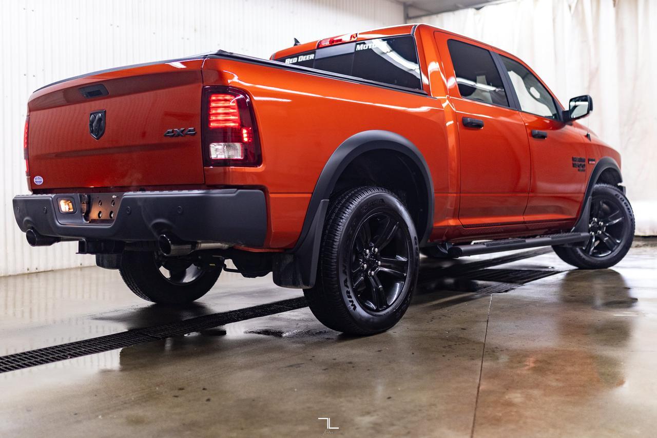 2023 Ram 1500 Classic 4x4 Crew Cab Warlock Nav BCam Red Deer AB