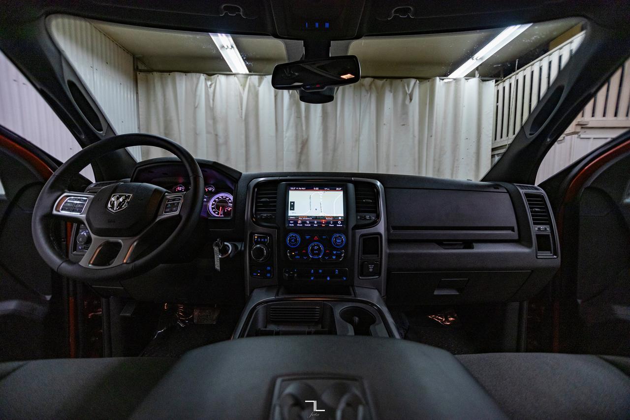 2023 Ram 1500 Classic 4x4 Crew Cab Warlock Nav BCam Red Deer AB