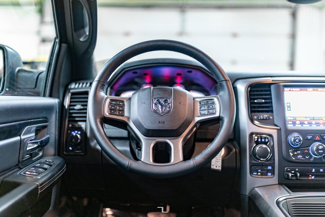 2023 Ram 1500 Classic 4x4 Crew Cab Warlock Nav BCam Red Deer AB