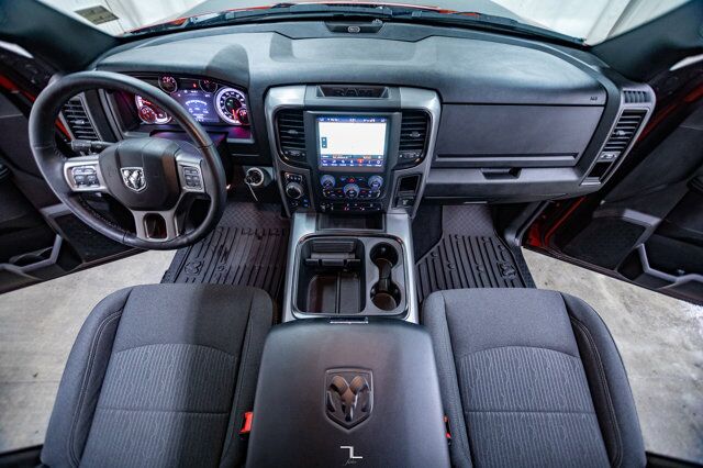 2023 Ram 1500 Classic 4x4 Crew Cab Warlock Nav BCam Red Deer AB