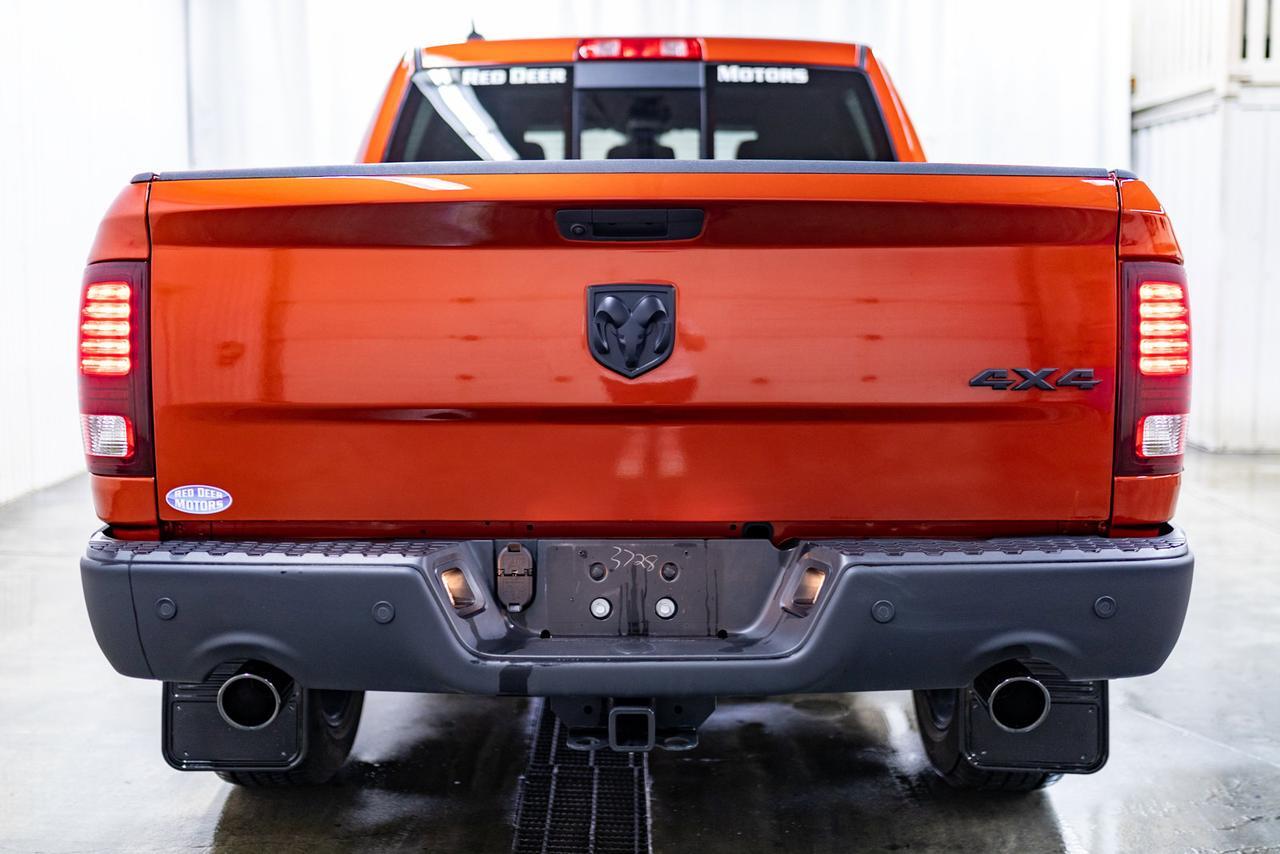 2023 Ram 1500 Classic 4x4 Crew Cab Warlock Nav BCam Red Deer AB