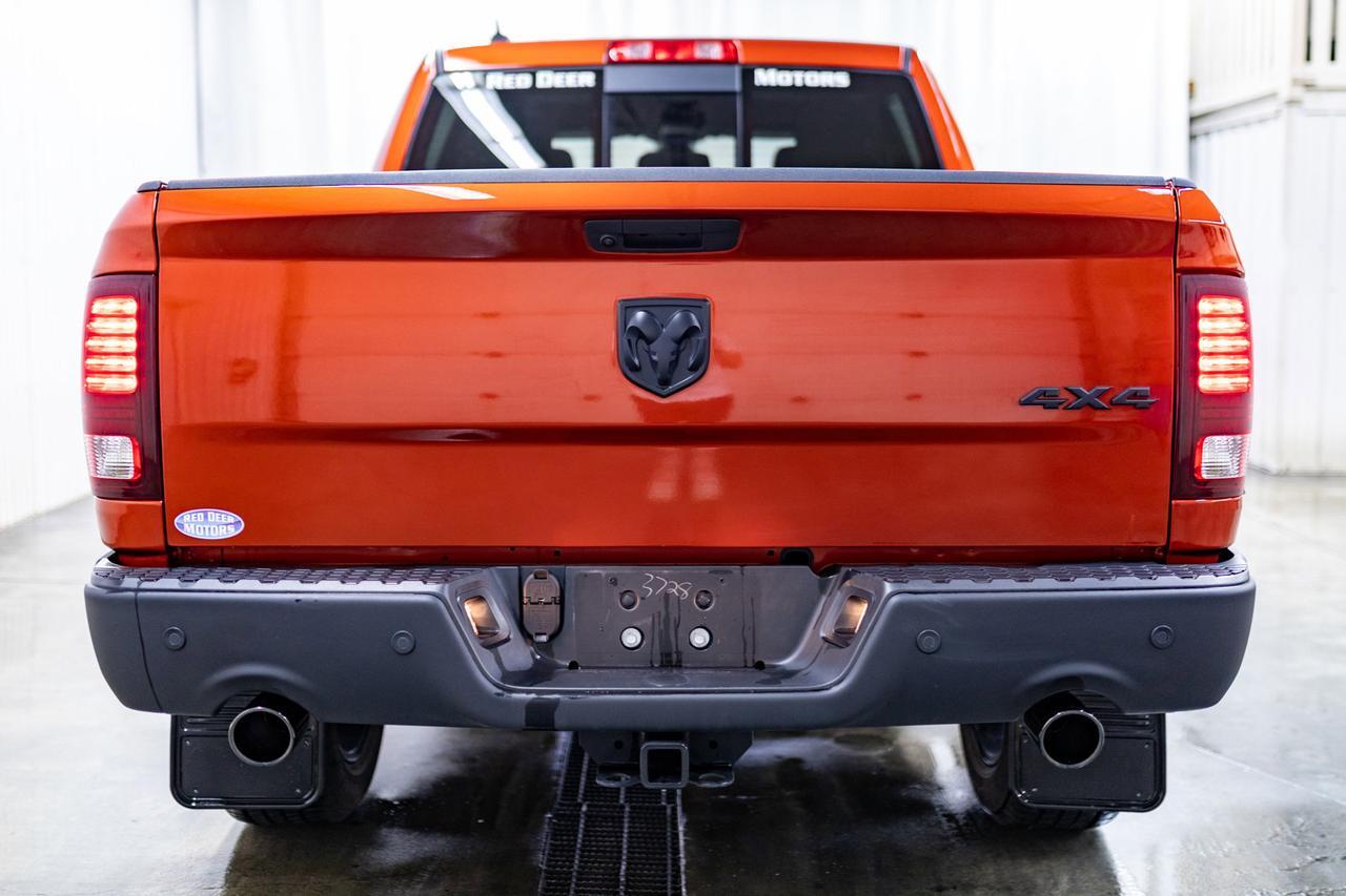 2023 Ram 1500 Classic 4x4 Crew Cab Warlock Nav BCam Red Deer AB