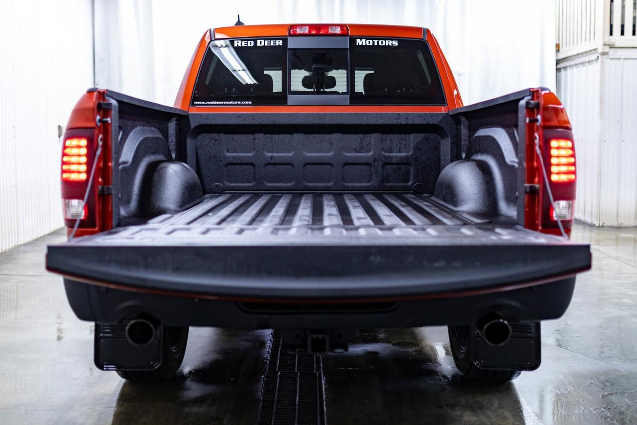 2023 Ram 1500 Classic 4x4 Crew Cab Warlock Nav BCam Red Deer AB