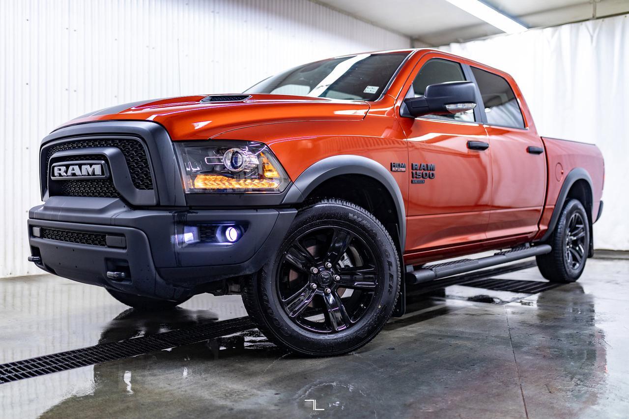 2023 Ram 1500 Classic 4x4 Crew Cab Warlock Nav BCam Red Deer AB