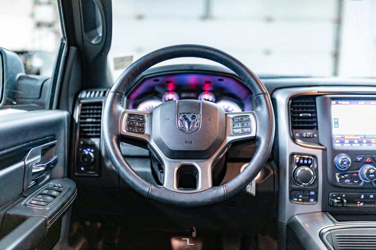 2023 Ram 1500 Classic 4x4 Crew Cab Warlock Nav BCam Red Deer AB
