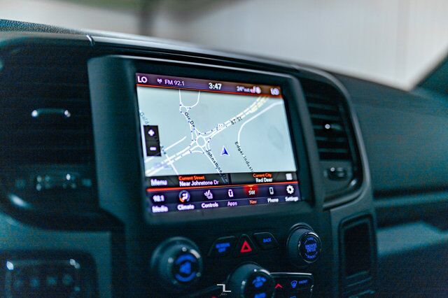 2023 Ram 1500 Classic 4x4 Crew Cab Warlock Nav BCam Red Deer AB