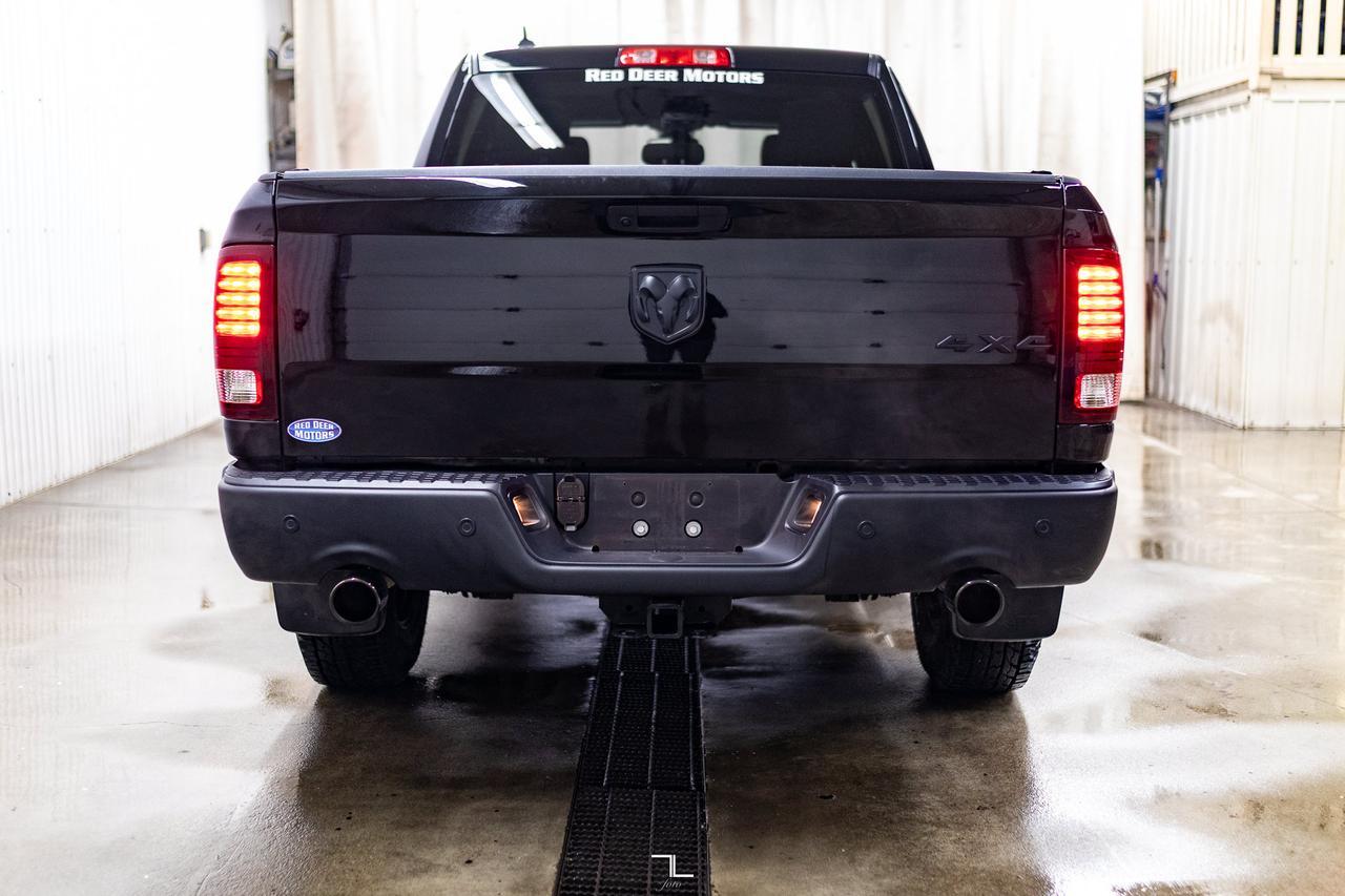 2023 Ram 1500 Classic 4x4 Crew Cab Warlock PSeat BCam Red Deer AB