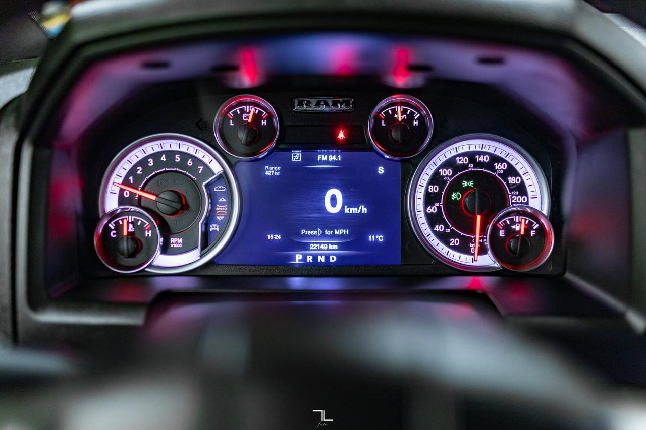 2023 Ram 1500 Classic 4x4 Crew Cab Warlock PSeat BCam Red Deer AB