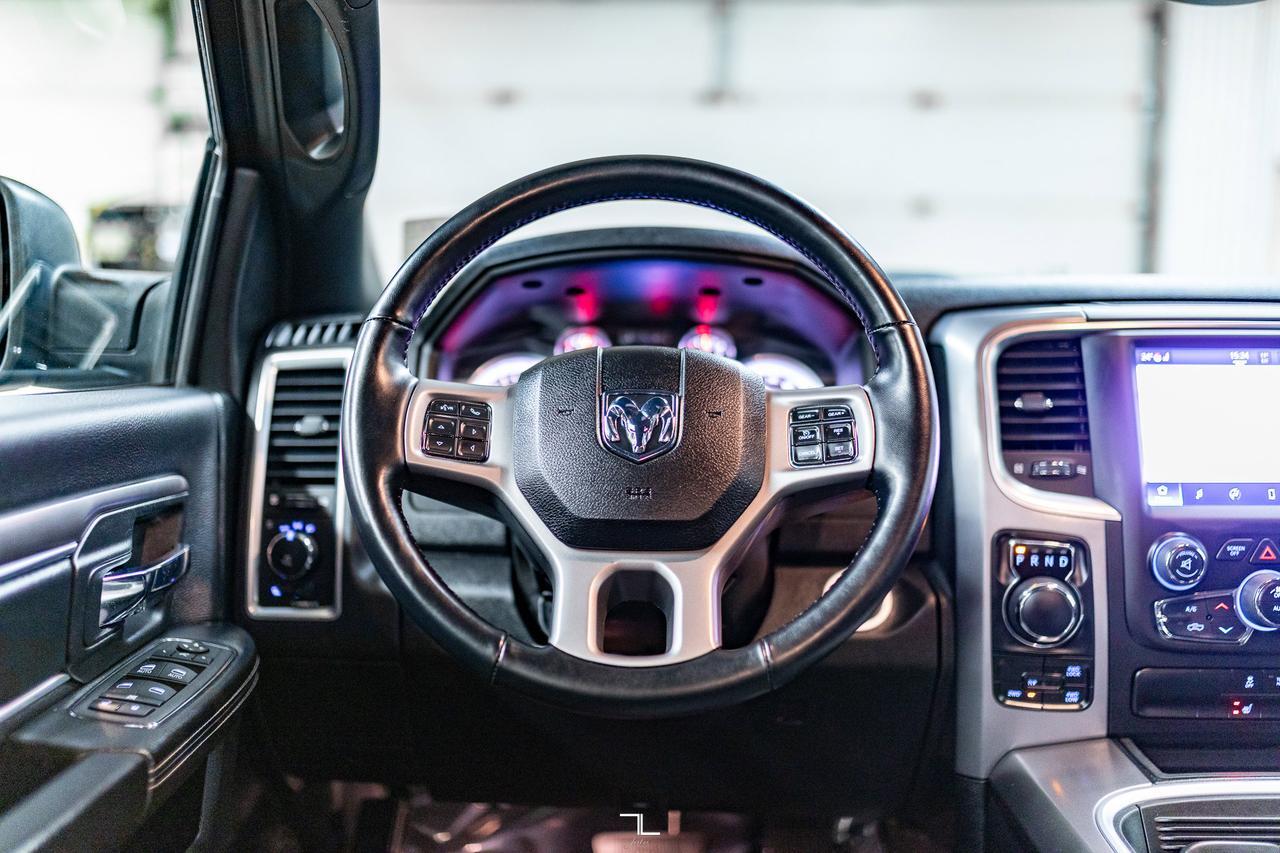 2023 Ram 1500 Classic 4x4 Crew Cab Warlock PSeat BCam Red Deer AB