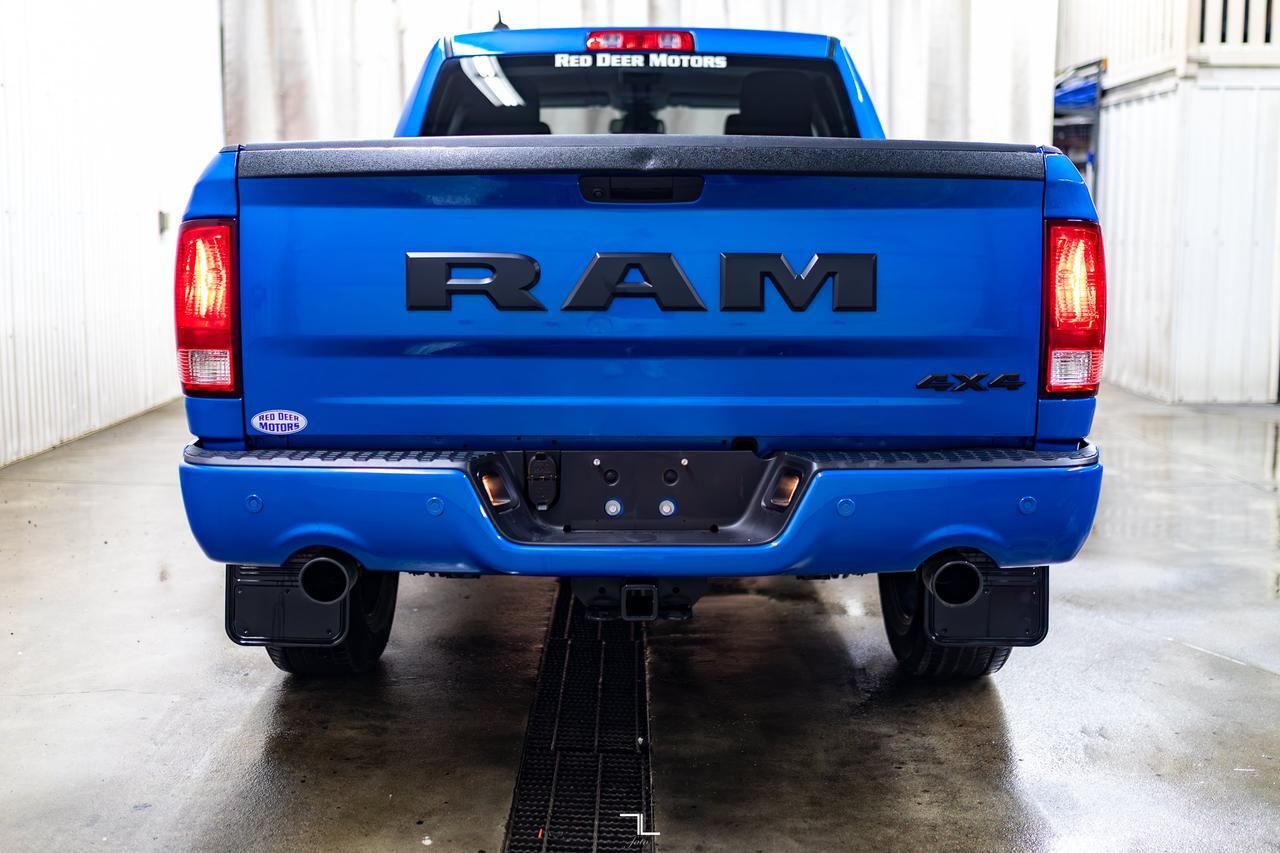 2023 Ram 1500 Classic 4x4 Quad Cab Express PSeat BCam Red Deer AB