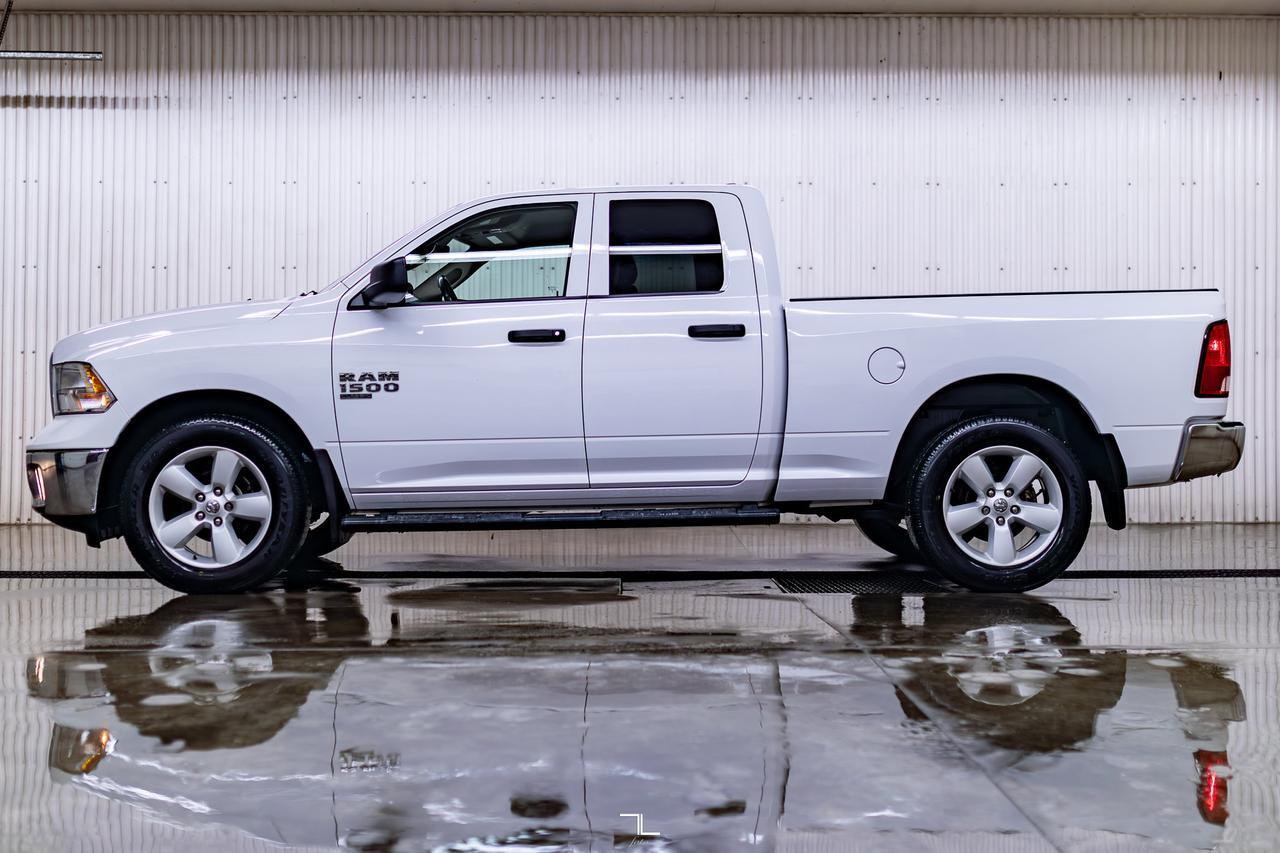 2023 Ram 1500 Classic 4x4 Quad Cab Tradesman PSeat BCam 6.5" Box Red Deer AB