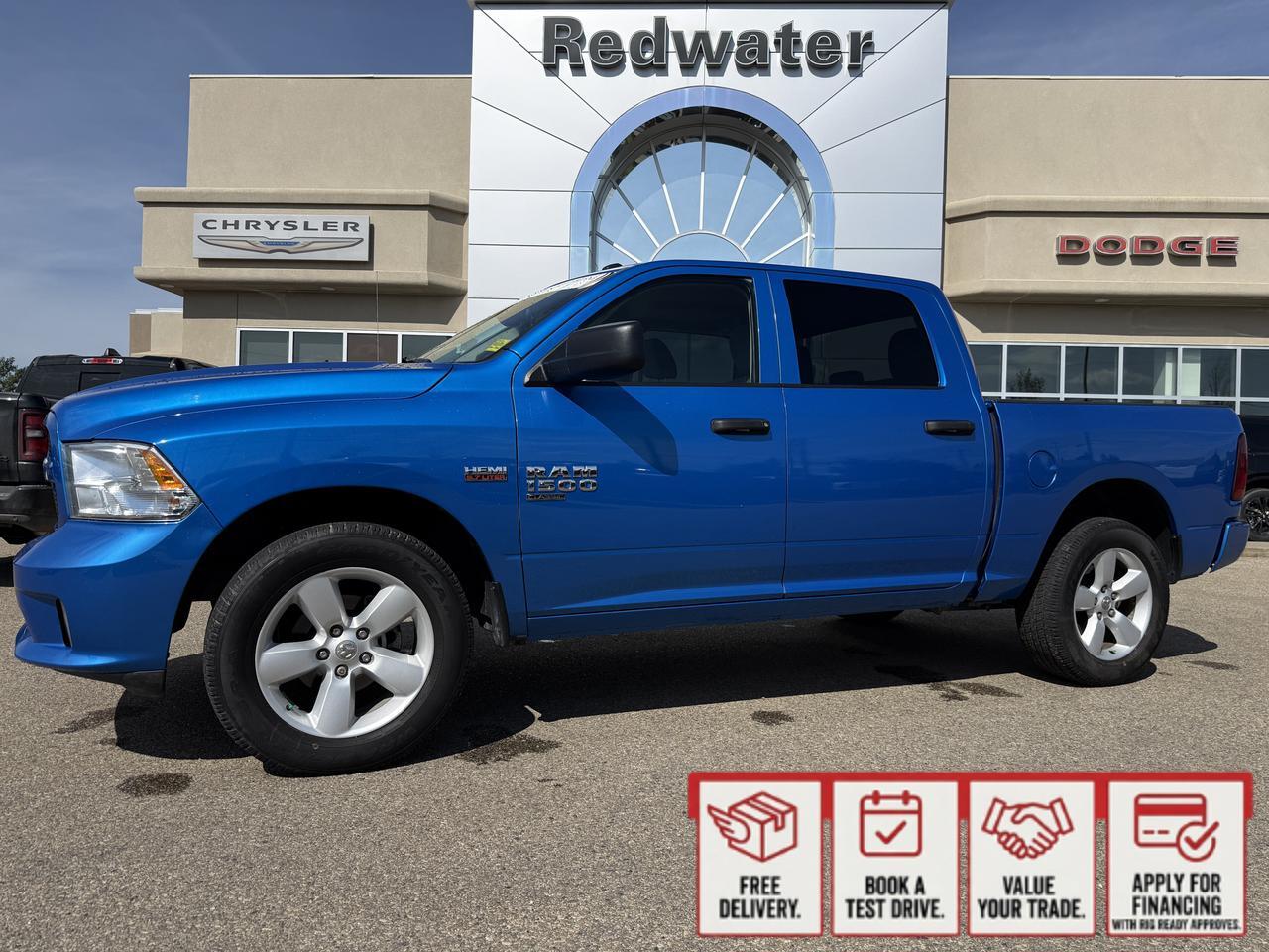 2023 Ram 1500 Classic Express Crew Cab 4x4 | HEMI V8 | Sub Zero Pkg | Heated Seats | Remote Start | Backup Camera