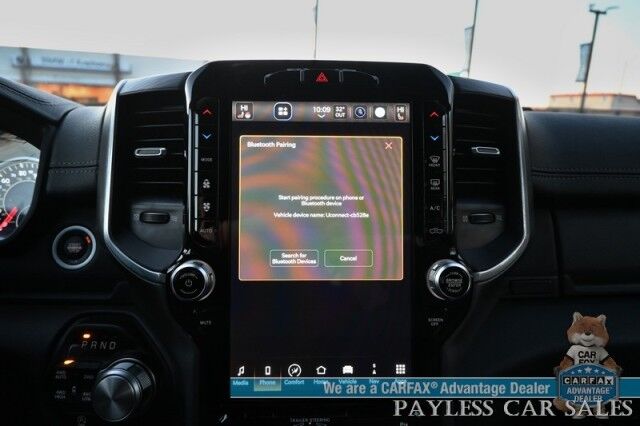 2023 Ram 1500 Laramie / 4X4 / Crew Cab / 5.7L V8 / AutoStart / Heated & Cooled Leather Seats / Heated Steering Wheel / Navigation / Forward Collision & Blind Spot Alert / Apple CarPlay & Android Auto / 22 MPG / Tow Pkg Anchorage AK 2023 Ram 1500 Laramie / 4X4 / Crew Cab / 5.7L V8 / AutoStart / Heated & Cooled Leather Seats / Heated Steering Wheel / Navigation / Forward Collision & Blind Spot Alert / Apple CarPlay & Android Auto / 22 MPG / Tow Pkg Anchorage AK