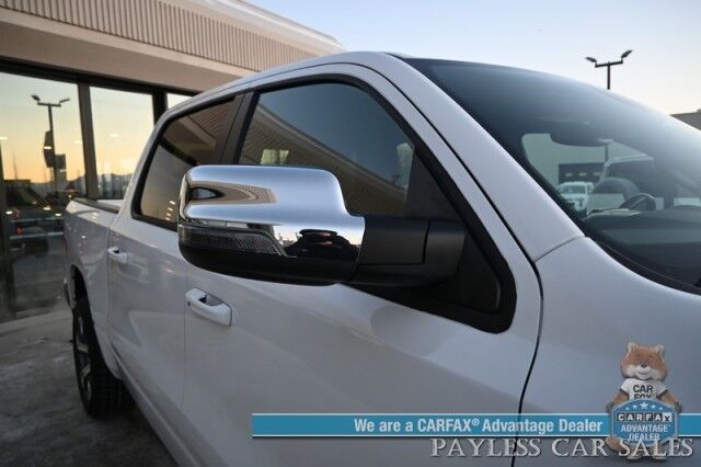 2023 Ram 1500 Laramie / 4X4 / Crew Cab / 5.7L V8 / AutoStart / Heated & Cooled Leather Seats / Heated Steering Wheel / Navigation / Forward Collision & Blind Spot Alert / Apple CarPlay & Android Auto / 22 MPG / Tow Pkg Anchorage AK 2023 Ram 1500 Laramie / 4X4 / Crew Cab / 5.7L V8 / AutoStart / Heated & Cooled Leather Seats / Heated Steering Wheel / Navigation / Forward Collision & Blind Spot Alert / Apple CarPlay & Android Auto / 22 MPG / Tow Pkg Anchorage AK