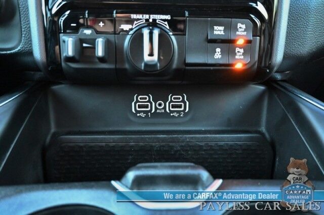 2023 Ram 1500 Laramie / 4X4 / Crew Cab / 5.7L V8 / AutoStart / Heated & Cooled Leather Seats / Heated Steering Wheel / Navigation / Forward Collision & Blind Spot Alert / Apple CarPlay & Android Auto / 22 MPG / Tow Pkg Anchorage AK 2023 Ram 1500 Laramie / 4X4 / Crew Cab / 5.7L V8 / AutoStart / Heated & Cooled Leather Seats / Heated Steering Wheel / Navigation / Forward Collision & Blind Spot Alert / Apple CarPlay & Android Auto / 22 MPG / Tow Pkg Anchorage AK