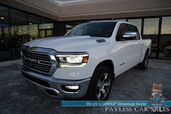 2023 Ram 1500 Laramie / 4X4 / Crew Cab / 5.7L V8 / AutoStart / Heated & Cooled Leather Seats / Heated Steering Wheel / Navigation / Forward Collision & Blind Spot Alert / Apple CarPlay & Android Auto / 22 MPG / Tow Pkg