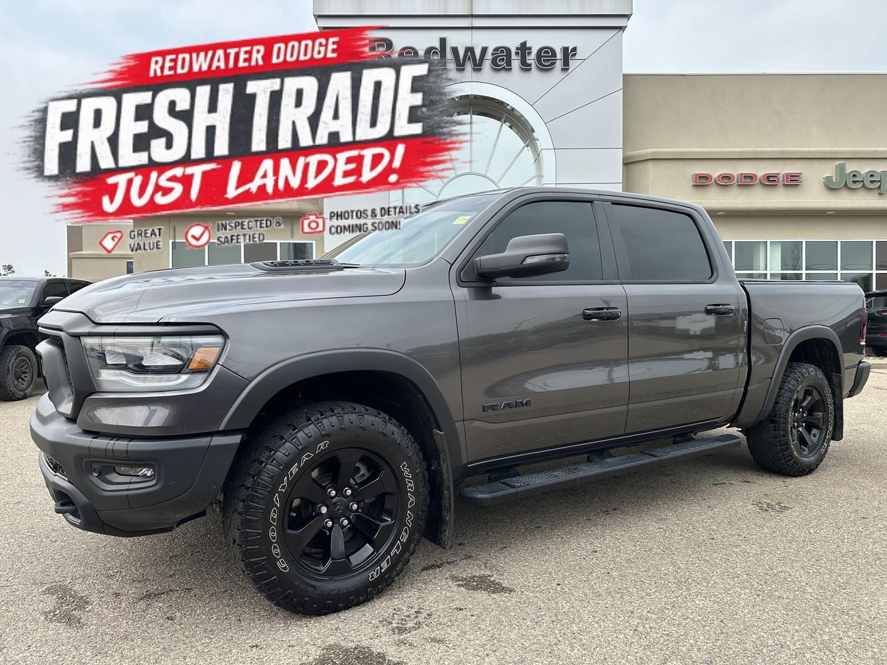 2023 Ram 1500 Rebel | Night Edition | Leather | Heated Seats & Wheel | Pano Sun Roof | Harman / Kardon Audio