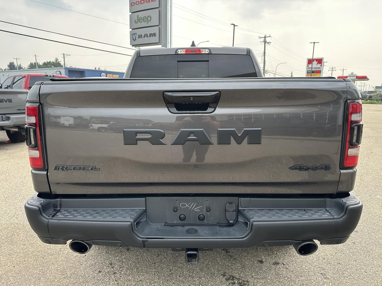 2023 Ram 1500 Rebel | Night Edition | Leather | Heated Seats & Wheel | Pano Sun Roof | Harman / Kardon Audio Redwater AB