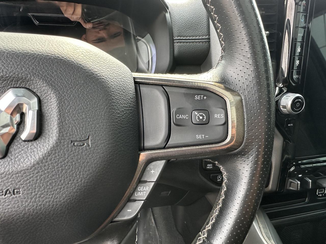 2023 Ram 1500 Rebel | Night Edition | Leather | Heated Seats & Wheel | Pano Sun Roof | Harman / Kardon Audio Redwater AB