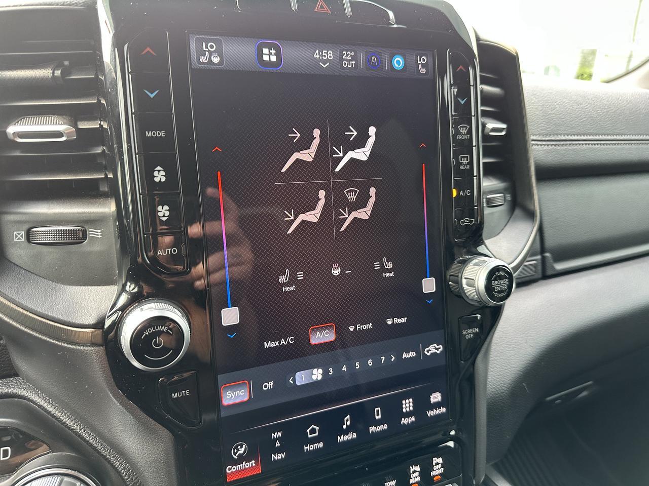 2023 Ram 1500 Rebel | Night Edition | Leather | Heated Seats & Wheel | Pano Sun Roof | Harman / Kardon Audio Redwater AB