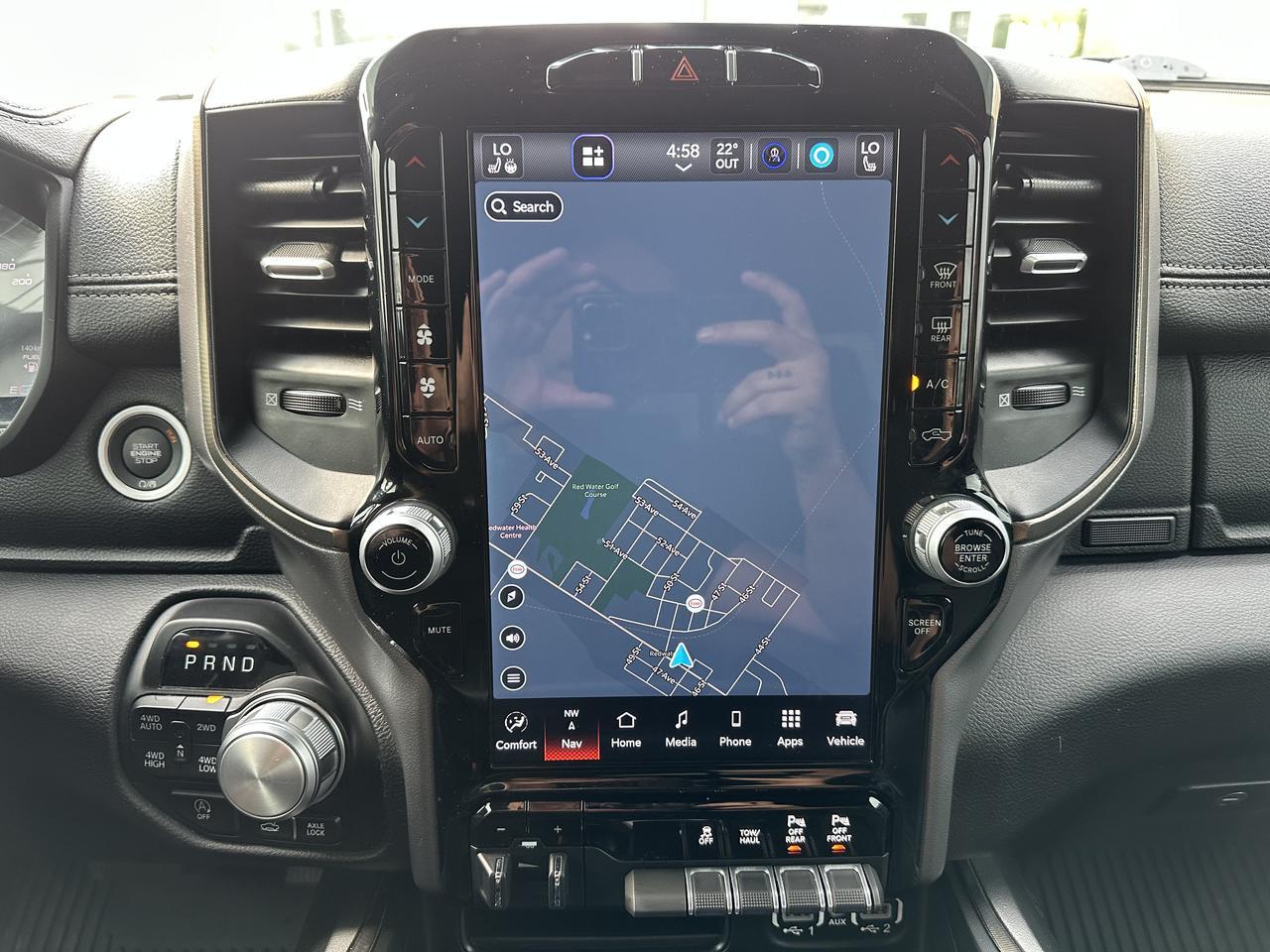 2023 Ram 1500 Rebel | Night Edition | Leather | Heated Seats & Wheel | Pano Sun Roof | Harman / Kardon Audio Redwater AB