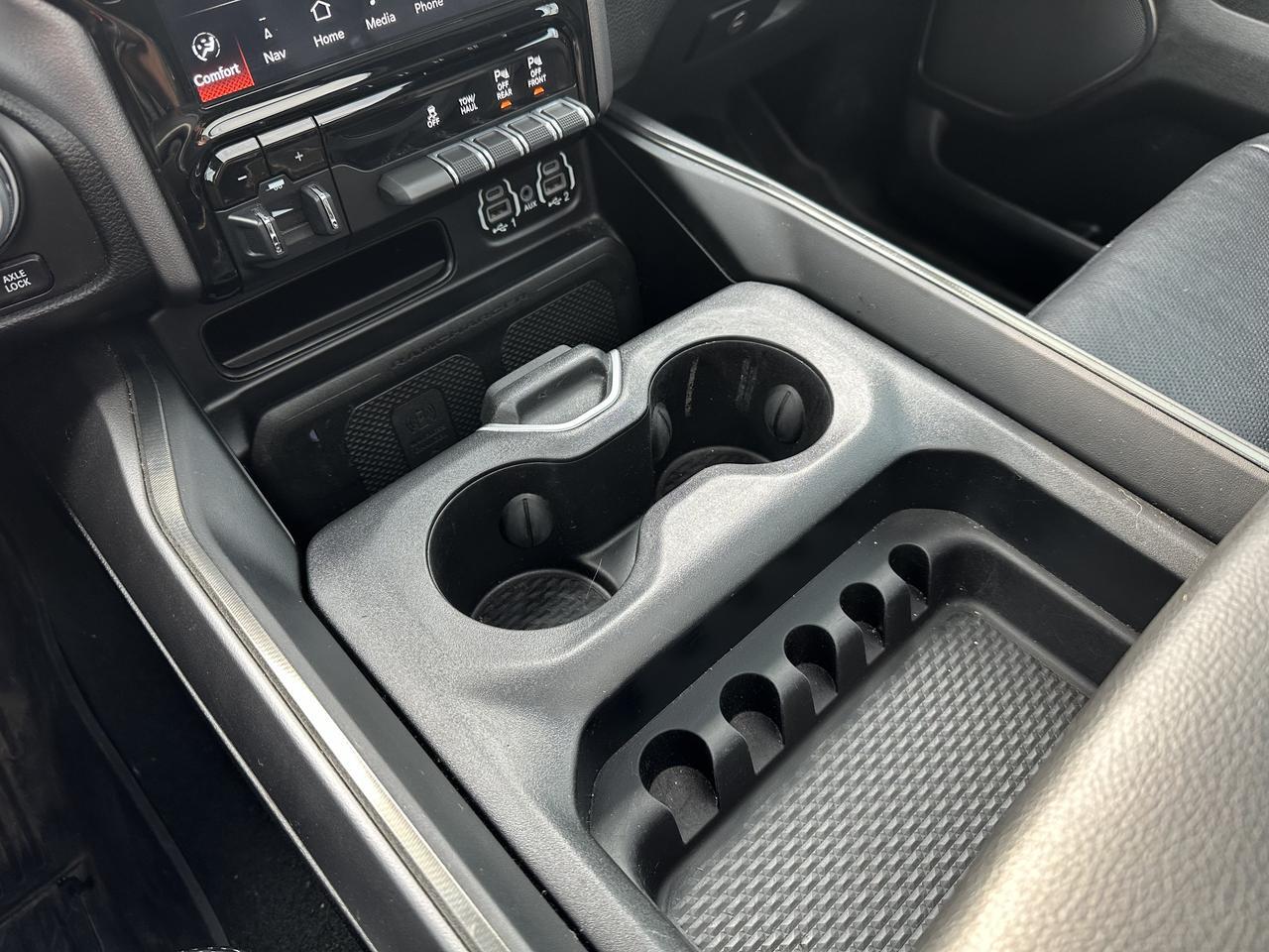 2023 Ram 1500 Rebel | Night Edition | Leather | Heated Seats & Wheel | Pano Sun Roof | Harman / Kardon Audio Redwater AB