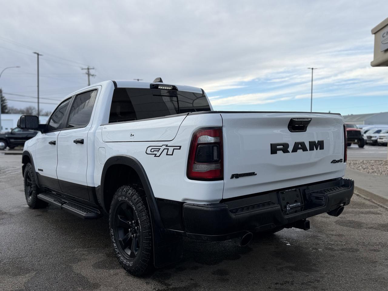 2023 Ram 1500 Rebel Night Edition Crew Cab 4x4 | HEMI V8 | Leather | Heated Vented Seats | Pano Sunroof Redwater AB