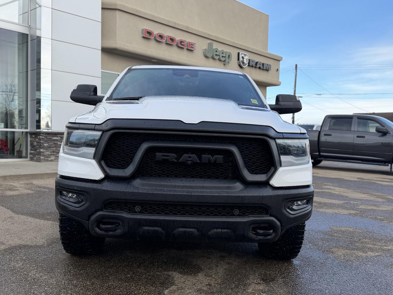 2023 Ram 1500 Rebel Night Edition Crew Cab 4x4 | HEMI V8 | Leather | Heated Vented Seats | Pano Sunroof Redwater AB