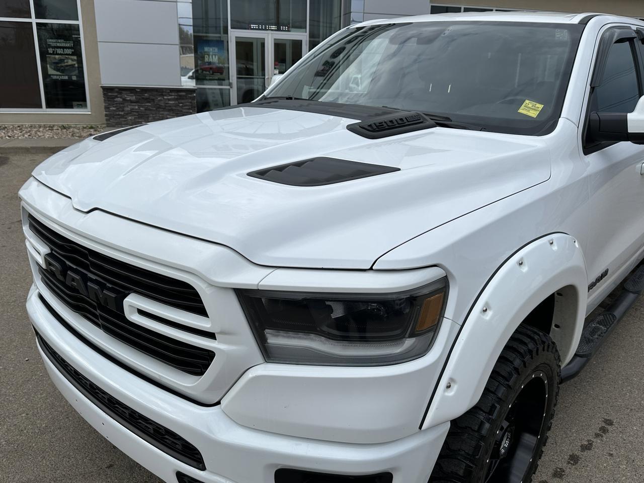 2023 Ram 1500 Sport | Aftermarket Rim & Tire | Flares | Heated Seats | Alpine Audio | 12" Screen Redwater AB