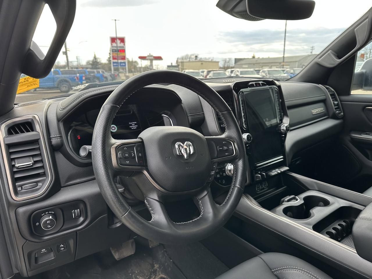 2023 Ram 1500 Sport | Aftermarket Rim & Tire | Flares | Heated Seats | Alpine Audio | 12" Screen Redwater AB