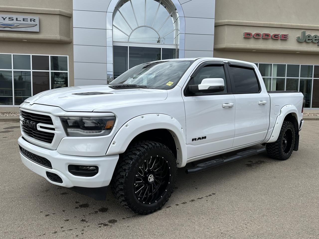 2023 Ram 1500 Sport | Aftermarket Rim & Tire | Flares | Heated Seats | Alpine Audio | 12" Screen Redwater AB