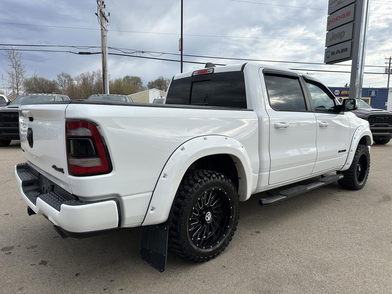 2023 Ram 1500 Sport | Aftermarket Rim & Tire | Flares | Heated Seats | Alpine Audio | 12" Screen Redwater AB