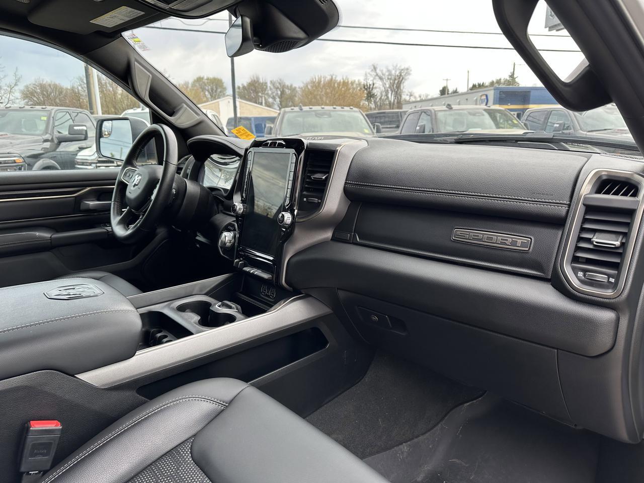 2023 Ram 1500 Sport | Aftermarket Rim & Tire | Flares | Heated Seats | Alpine Audio | 12" Screen Redwater AB