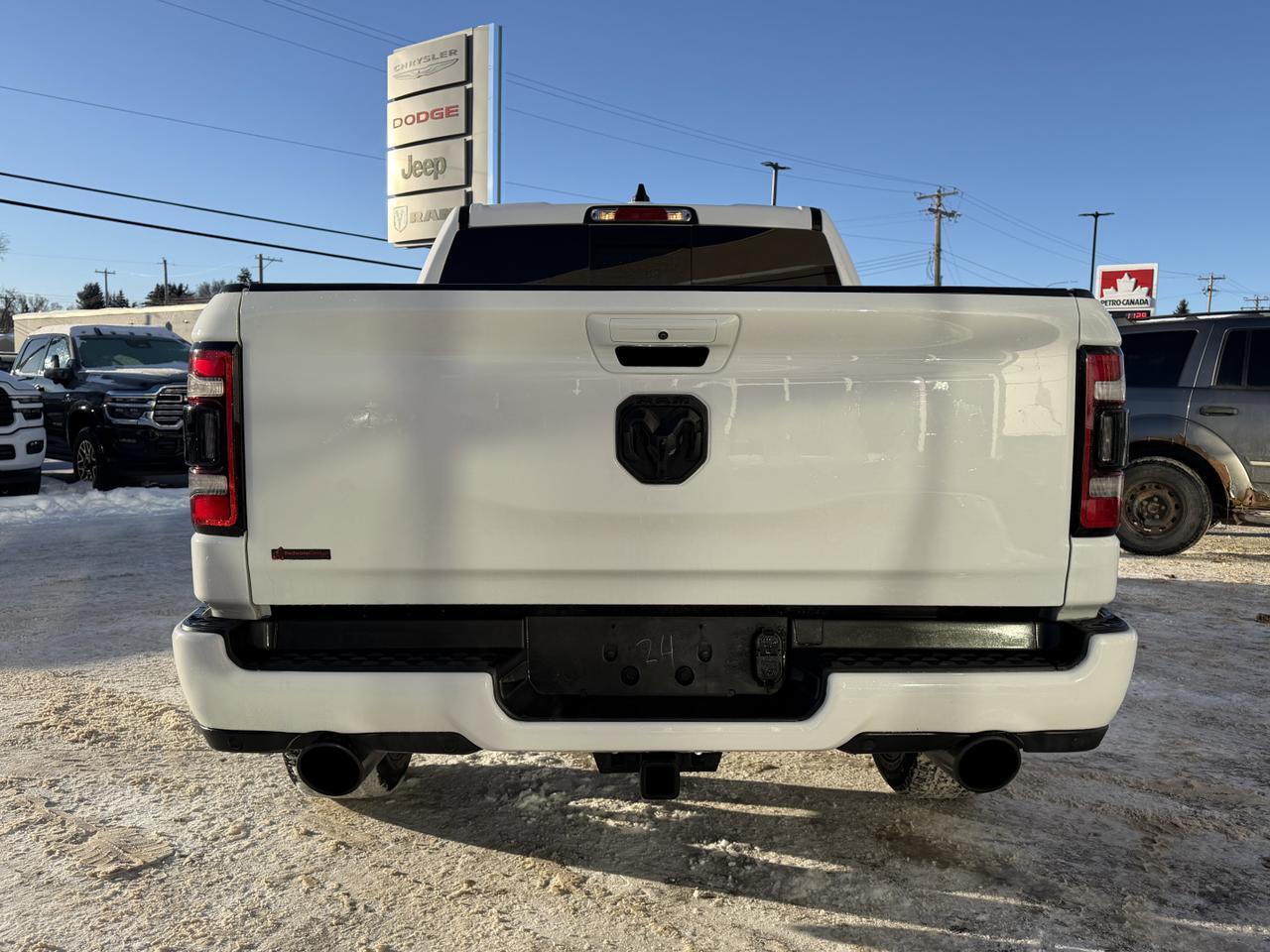 2023 Ram 1500 Sport | Night Edition | Leather 'n Suede | Heated Seats | Tow Package | Box Liner | Alpine Redwater AB