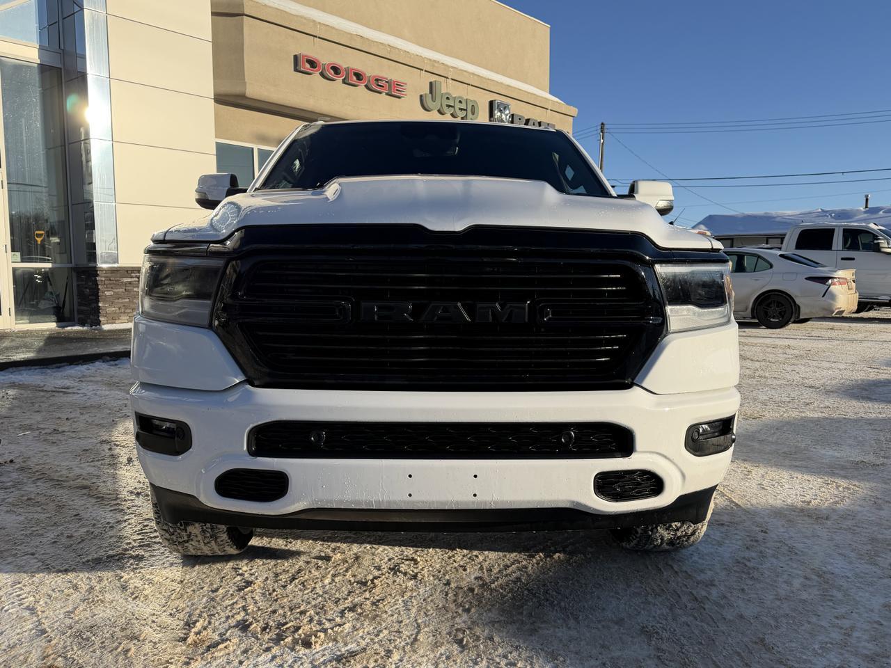 2023 Ram 1500 Sport | Night Edition | Leather 'n Suede | Heated Seats | Tow Package | Box Liner | Alpine Redwater AB