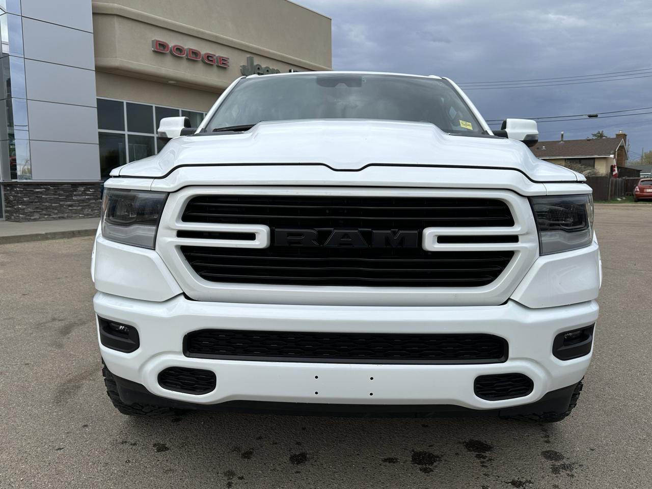 2023 Ram 1500 Sport Crew Cab 4x4 | Aftermarket Rims Tires | Flares | 12IN Display | Alpine Audio | NAV Redwater AB