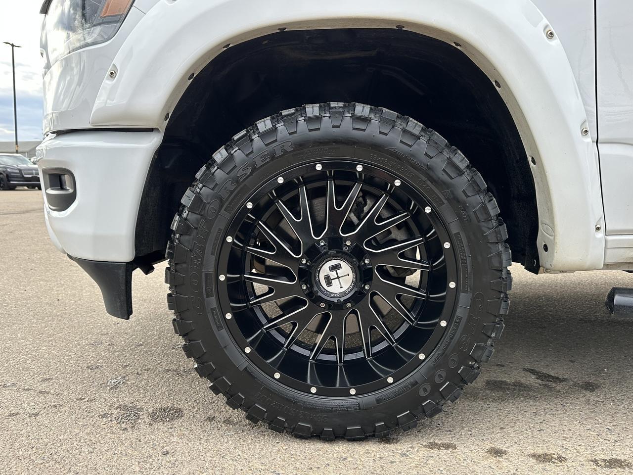 2023 Ram 1500 Sport Crew Cab 4x4 | Aftermarket Rims Tires | Flares | 12IN Display | Alpine Audio | NAV Redwater AB