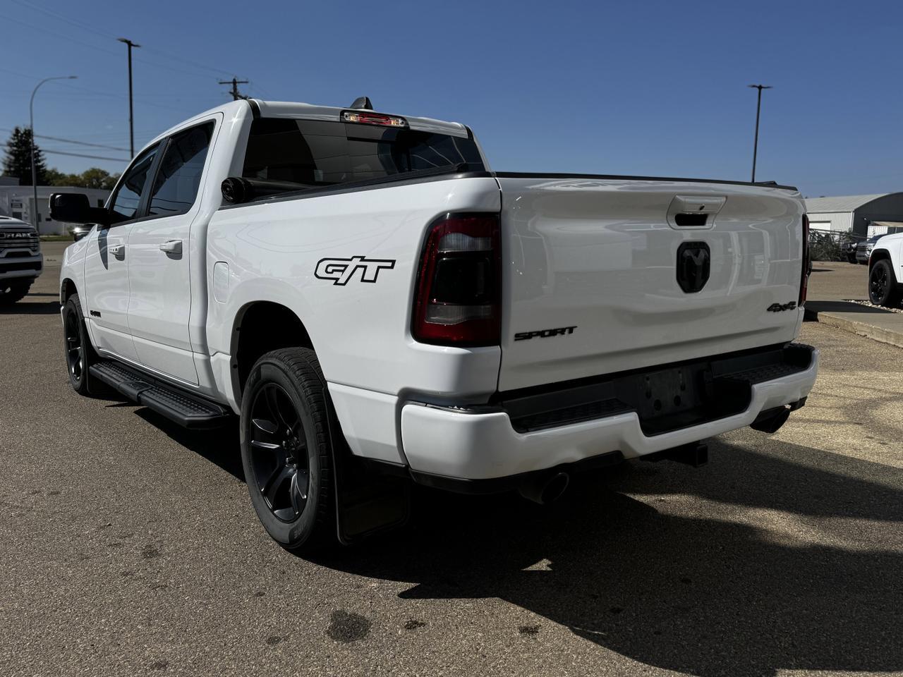 2023 Ram 1500 Sport GT Crew Cab 4x4 | HEMI V8 | Low KMs | Backup Camera | Leather | Remote Start Redwater AB