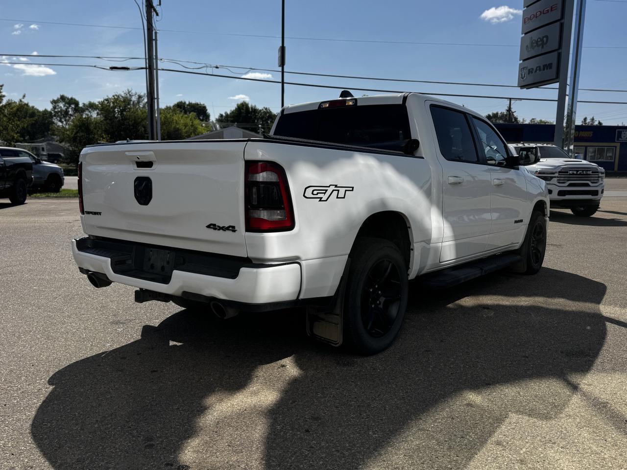 2023 Ram 1500 Sport GT Crew Cab 4x4 | HEMI V8 | Low KMs | Backup Camera | Leather | Remote Start Redwater AB