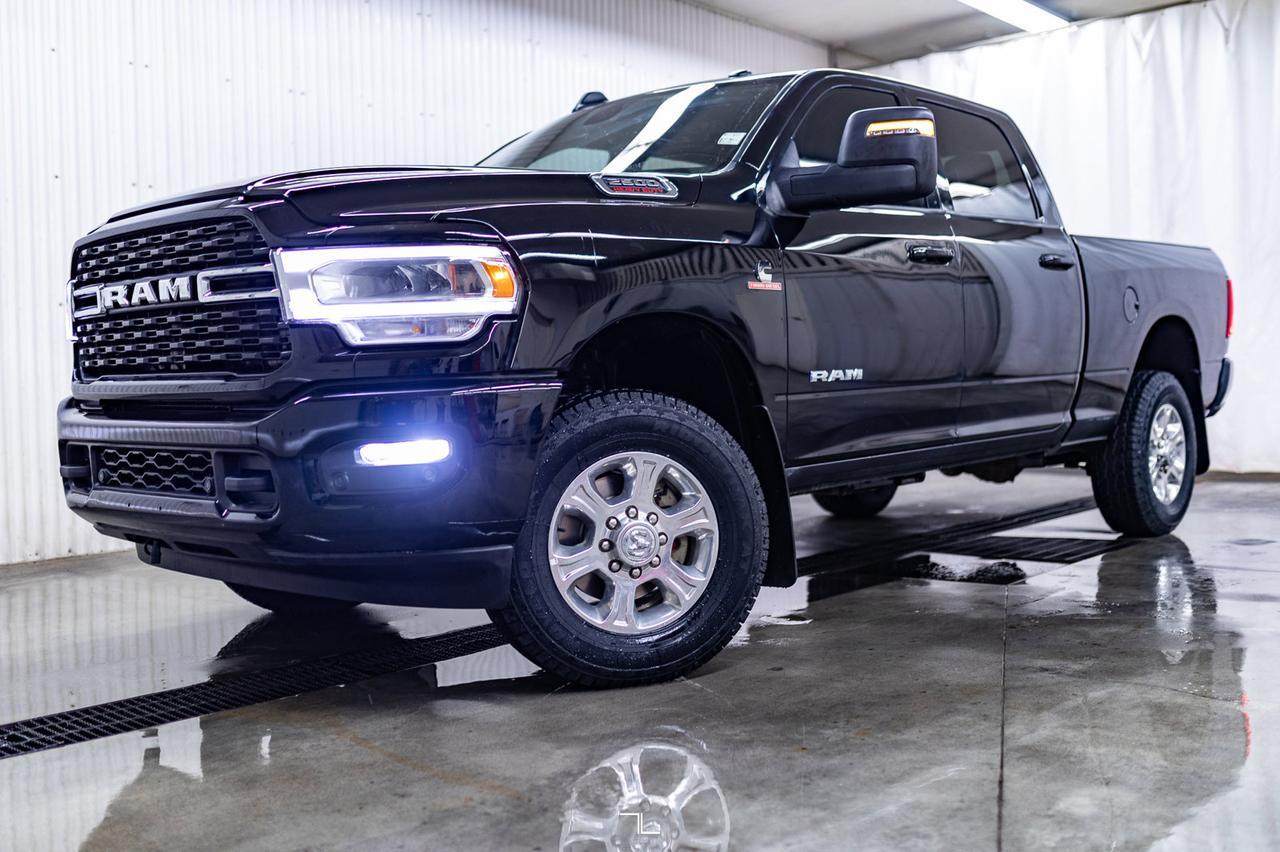 2023 Ram 2500 4x4 Crew Cab Big Horn Diesel Nav BCam Red Deer AB