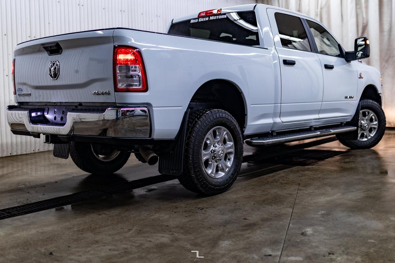 2023 Ram 2500 4x4 Crew Cab Big Horn Diesel PSeat BCam Red Deer AB