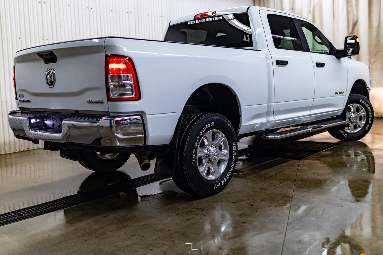2023 Ram 2500 4x4 Crew Cab Big Horn HEMI Nav BCam Red Deer AB