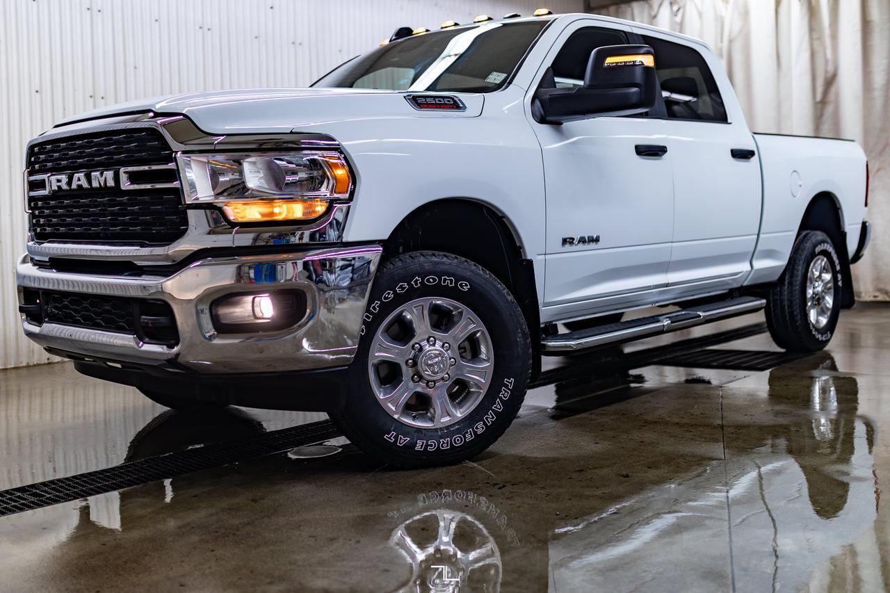 2023 Ram 2500 4x4 Crew Cab Big Horn HEMI Nav BCam Red Deer AB