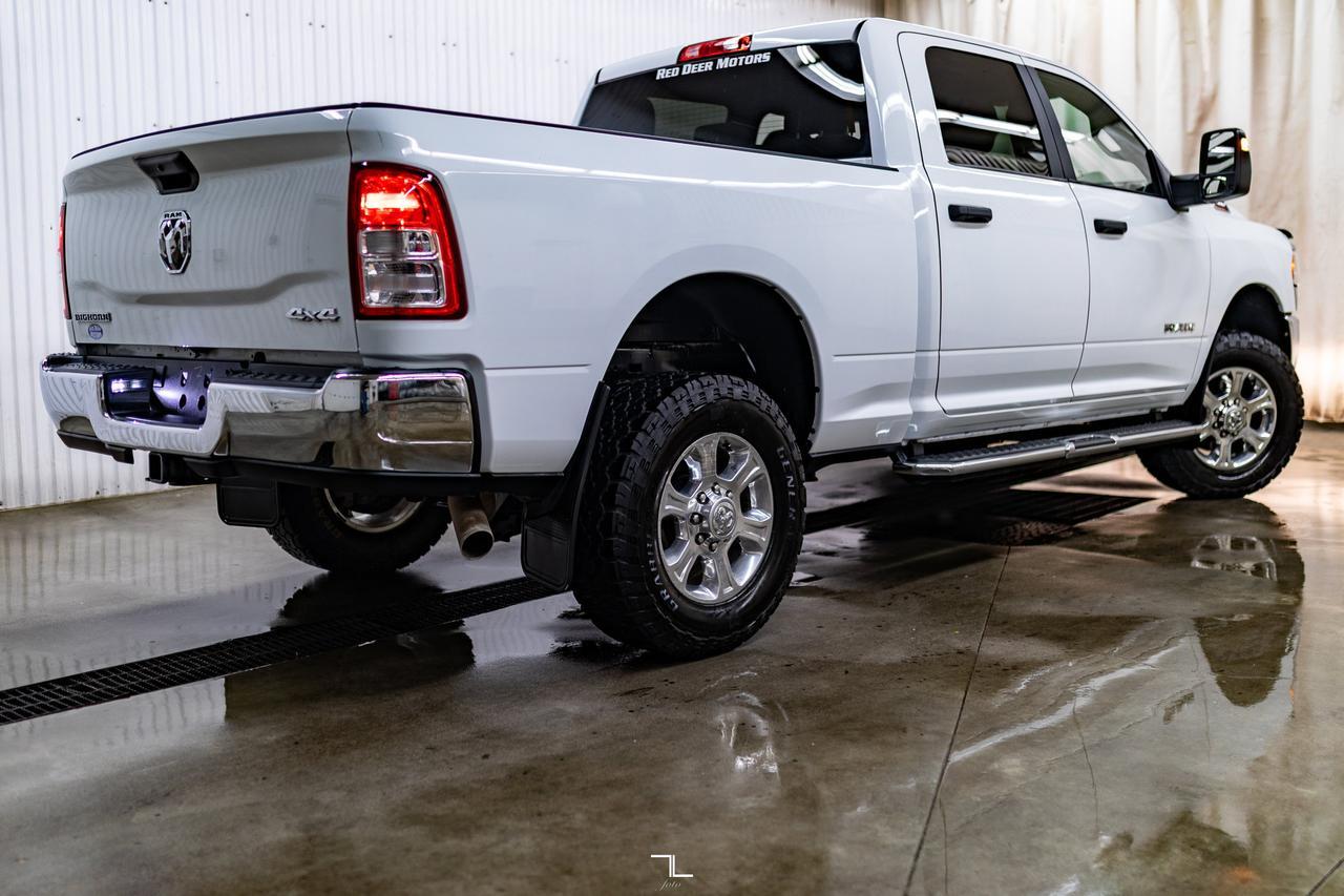2023 Ram 2500 4x4 Crew Cab Big Horn HEMI Nav BCam Red Deer AB