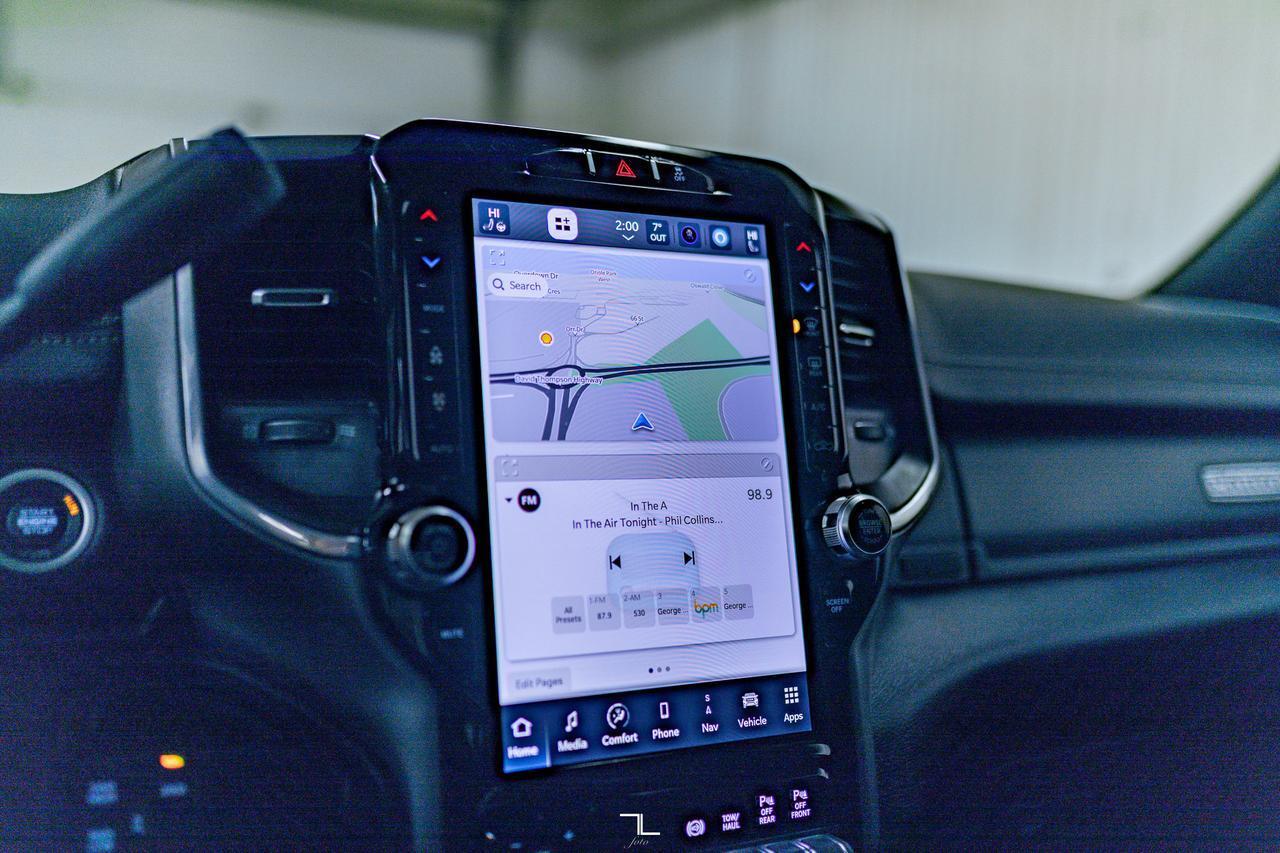 2023 Ram 2500 4x4 Crew Cab Laramie Diesel Leather Nav BCam Red Deer AB