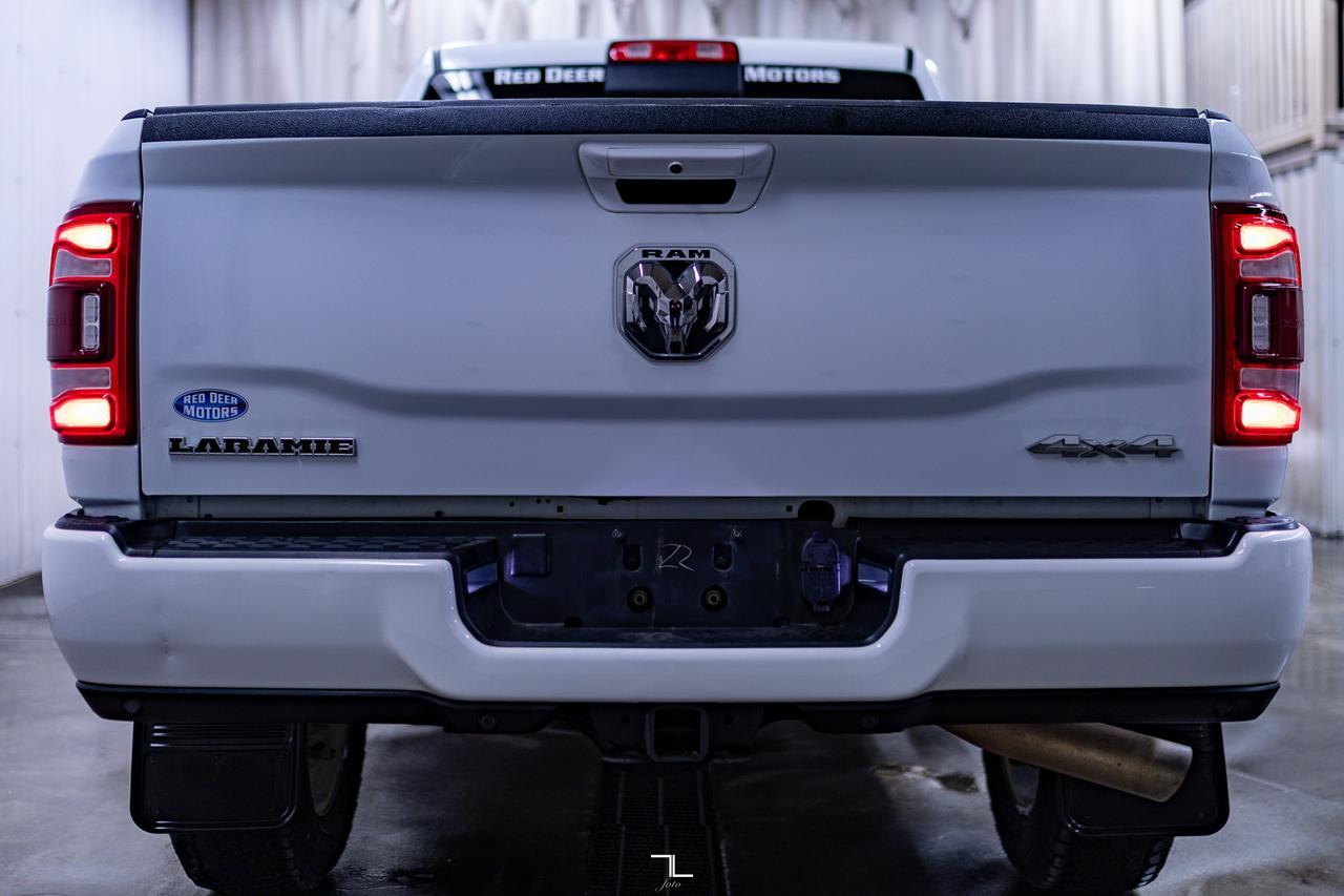 2023 Ram 2500 4x4 Crew Cab Laramie Diesel Leather Nav BCam Red Deer AB