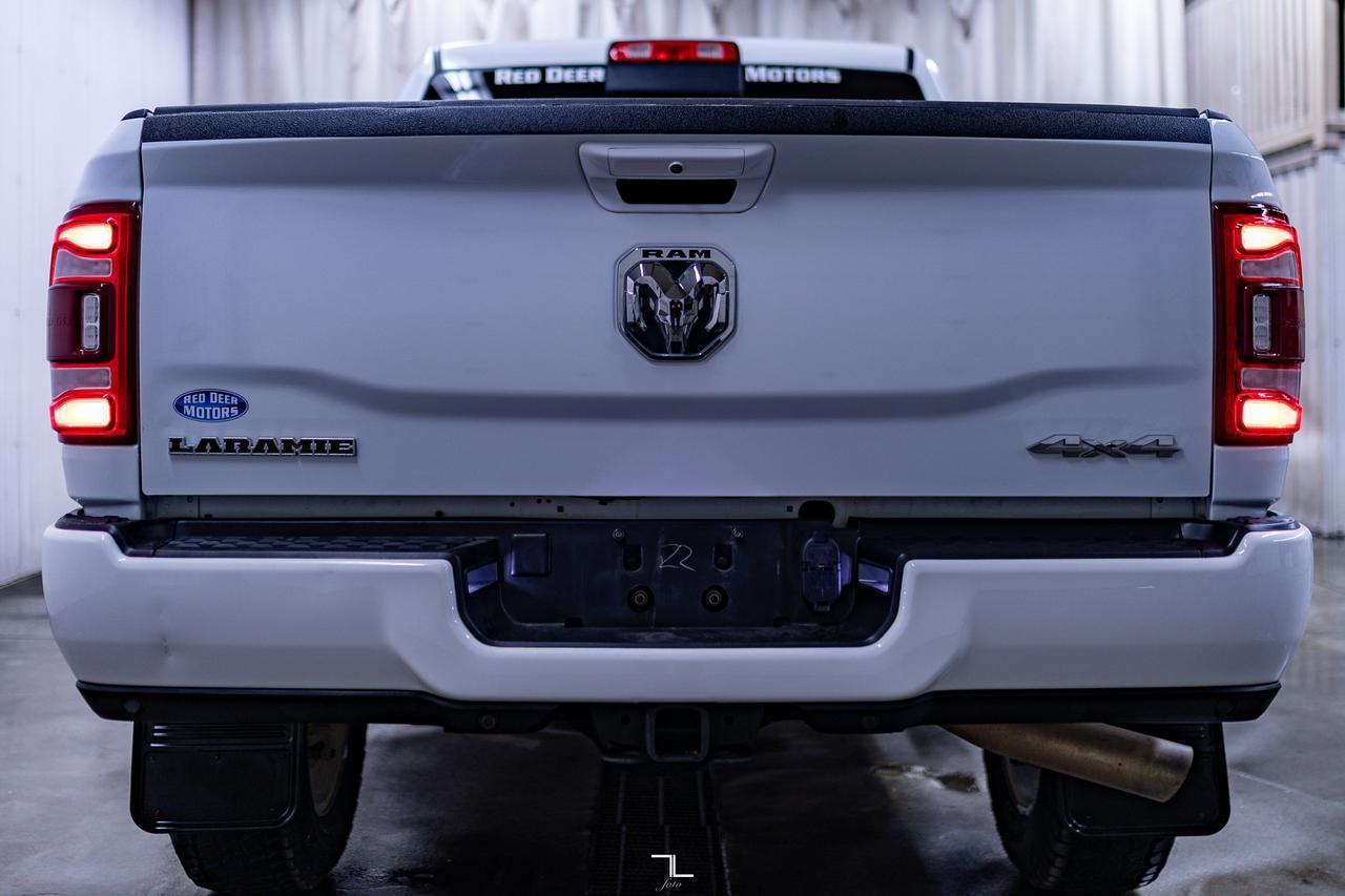 2023 Ram 2500 4x4 Crew Cab Laramie Diesel Leather Nav BCam Red Deer AB