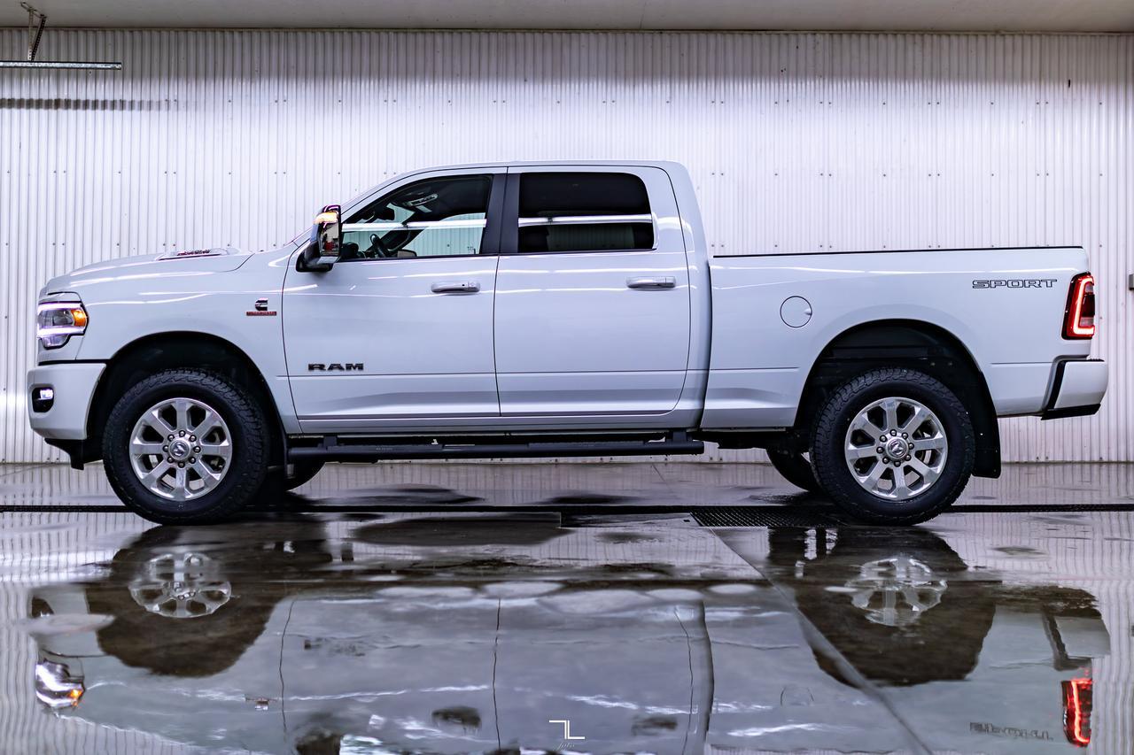 2023 Ram 2500 4x4 Crew Cab Laramie Diesel Leather Nav BCam Red Deer AB