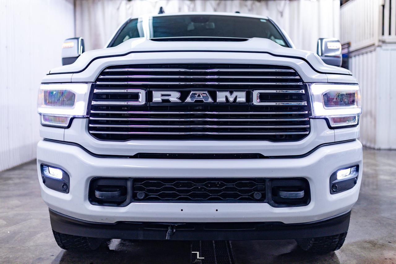 2023 Ram 2500 4x4 Crew Cab Laramie Diesel Leather Nav BCam Red Deer AB