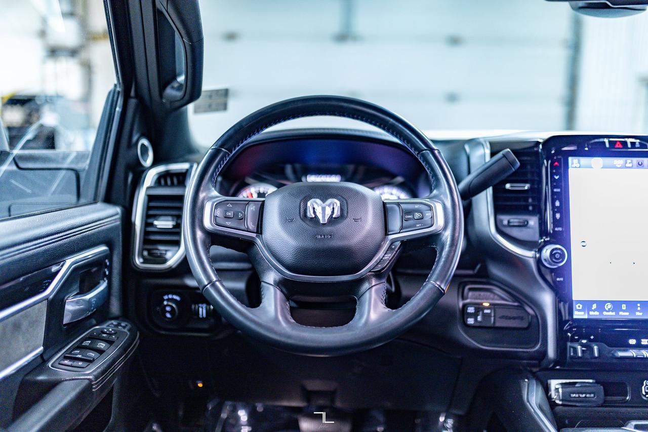 2023 Ram 2500 4x4 Crew Cab Laramie Diesel Leather Nav BCam Red Deer AB